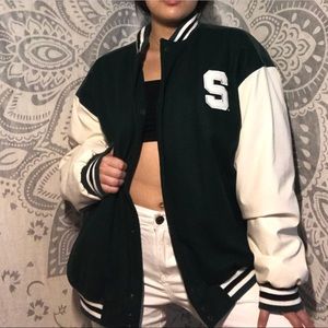 Michigan State Vintage Varsity Jacket